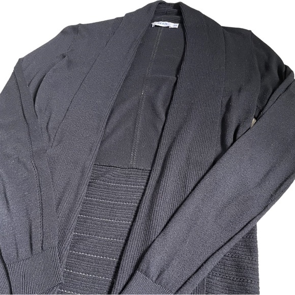 RICKI’S Long Sleeve Cardigan Black Size XS - Picture 2 of 7